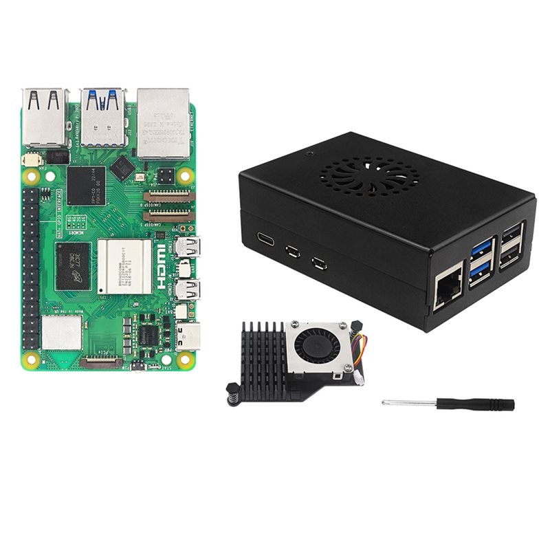 Raspberry Pi 5 8Gb Board - AS95-Irasptek Başlangıç ​​Kiti Raspberry Pi 5