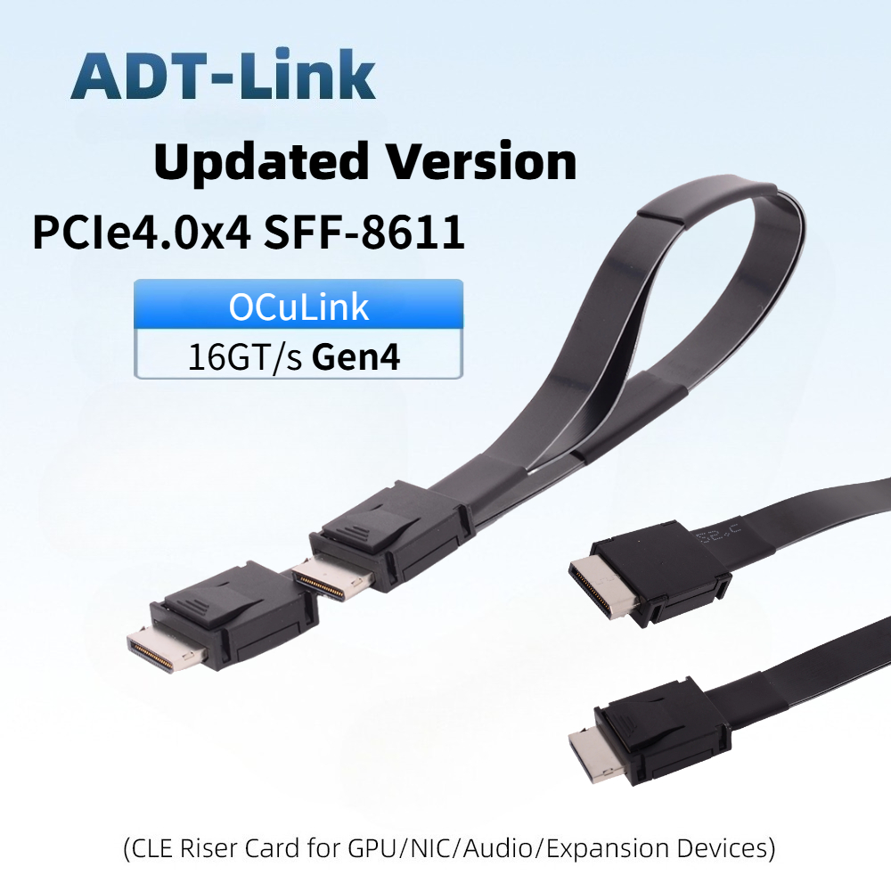 ADT-Link PCI-E 4.0 X4 SFF-8611 - Oculink Egpu Mini Pc incelemesi ve fiyatı