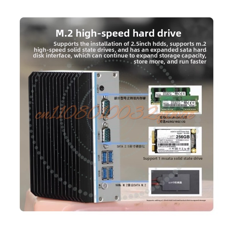 Mini Endüstriyel Bilgisayar -  - Fanless Industrial Pc Rs485 Core I7 incelemesi ve fiyatı