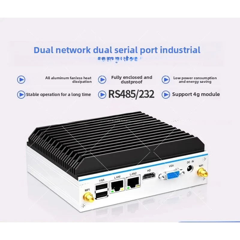 Mini Endüstriyel Bilgisayar -  - Fanless Industrial Pc Rs485 Core I7 incelemesi ve fiyatı