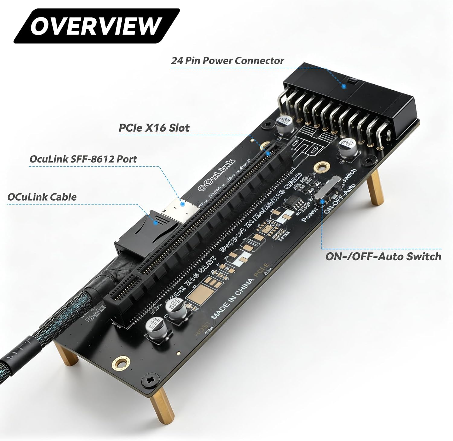 OCuLink PCIe 4.0 X4 64Gbps SFF - Oculink Egpu Mini Pc incelemesi ve fiyatı