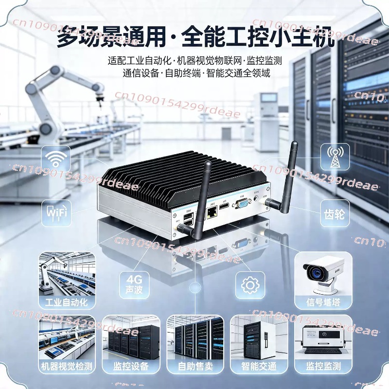 Mini Endüstriyel Bilgisayar -  - Fanless Industrial Pc Rs485 Core I7 incelemesi ve fiyatı