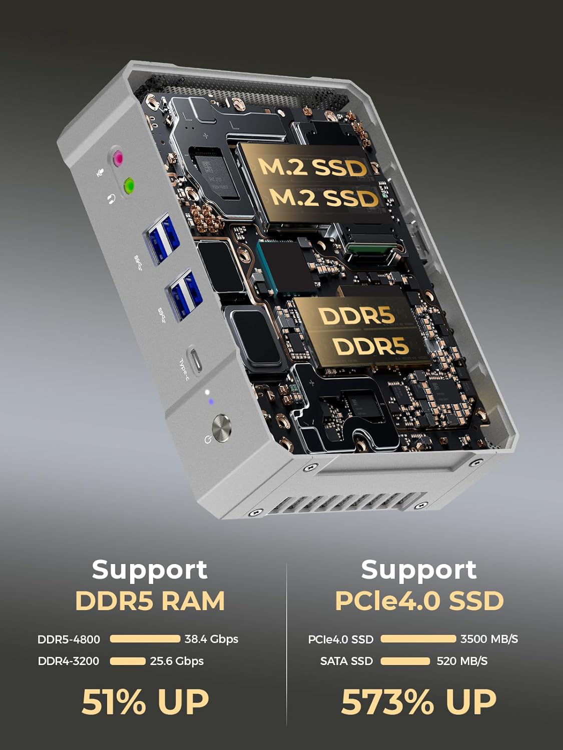 Yohirs 13. Nesil i9 13900H i7  - Intel Core I9 13900H Mini Pc incelemesi ve fiyatı